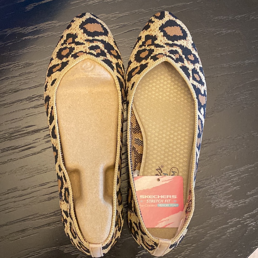 Sketchers Leopard Print Flats